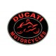 DUCATI MOTORCYCLES Embroidered Patch
