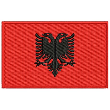 Parche Bordado Bandera ALBANIA
