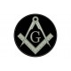 COMPASS AND SQUARE (MASONIC SYMBOLOGY) Embroidered Patch 