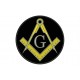 COMPASS AND SQUARE (MASONIC SYMBOLOGY) Embroidered Patch 