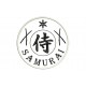 SAMURAI (Katana and Shuriken) Embroidered Patch