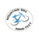 MOUNTAIN BIKE MTB Custom Embroidered Patch