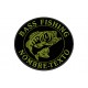 BASS FISHING Custom Embroidered Patch
