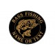 Parche Bordado PESCA BASS FISHING (Bordado BRONCE)