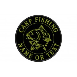 CARP FISHING Custom Embroidered Patch