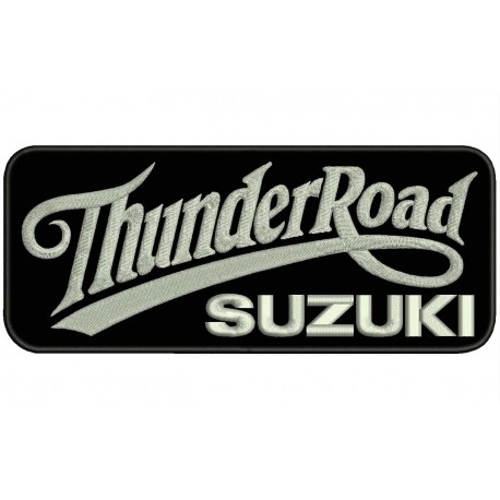THUNDER ROAD SUZUKI Embroidered Patch