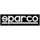 Parche Bordado SPARCO (Fondo NEGRO)