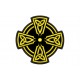 CELTIC CROSS (Circle) Embroidered Patch