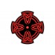 CELTIC CROSS (Circle) Embroidered Patch