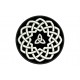 CELTIC KNOT (Circle) Embroidered Patch