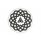 CELTIC KNOT (Circle) Embroidered Patch