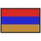 ARMENIA FLAG Embroidered Patch