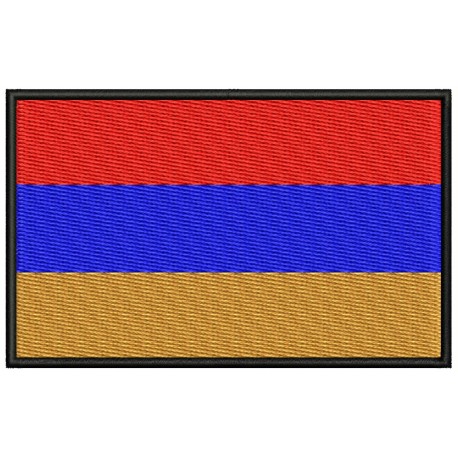 Parche Bordado Bandera ARMENIA