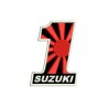 SUZUKI NUMBER 1 (Kamikaze) Embroidered Patch