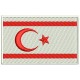 NORTHERN CYPRUS FLAG Embroidered Patch