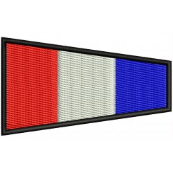 Parche Bordado Bandera ICS THREE