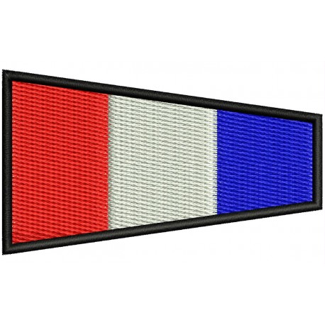 ICS THREE FLAG Embroidered Patch