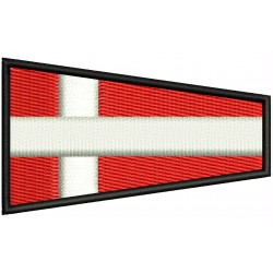 Parche Bordado Bandera ICS FOUR