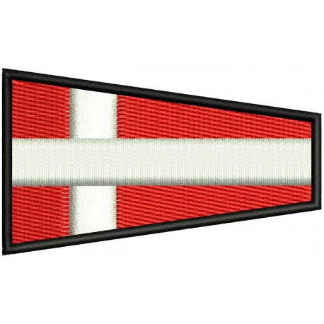 ICS FOUR FLAG Embroidered Patch