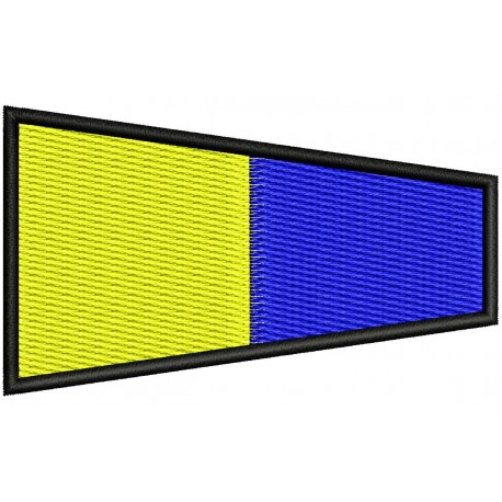 ICS FIVE FLAG Embroidered Patch