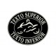 MOTORCYCLE Custom Embroidered Patch (Oval Design)