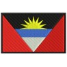 Parche Bordado Bandera ANTIGUA Y BARBUDA