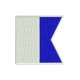 Parche Bordado Bandera "A" ICS Alpha