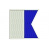 Parche Bordado Bandera "A" ICS Alpha