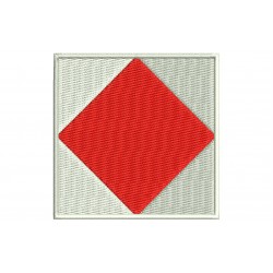 ICS FOXTROT FLAG Embroidered Patch