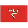 ISLE of MAN FLAG Embroidered Patch