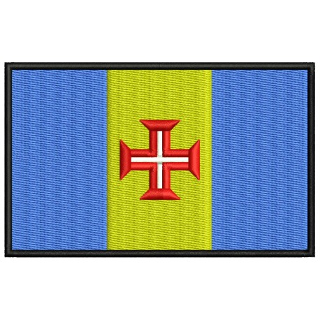 Parche Bordado Bandera MADEIRA