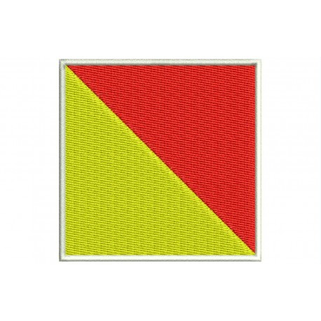Parche Bordado Bandera "O" ICS Oscar