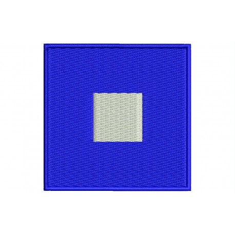 Parche Bordado Bandera "P" ICS Papa