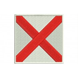 Parche Bordado Bandera "V" ICS Victor