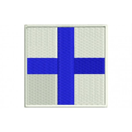 ICS X-RAY FLAG Embroidered Patch