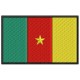 CAMEROON FLAG Embroidered Patch