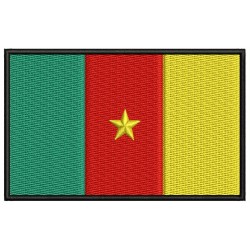 Parche Bordado Bandera CAMERUN