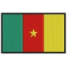 CAMEROON FLAG Embroidered Patch