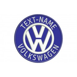 Parche Bordado VOLKSWAGEN (Personalizable)