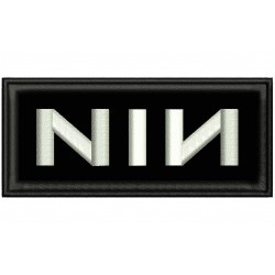 Parche Bordado NIN (Nine Inch Nails)