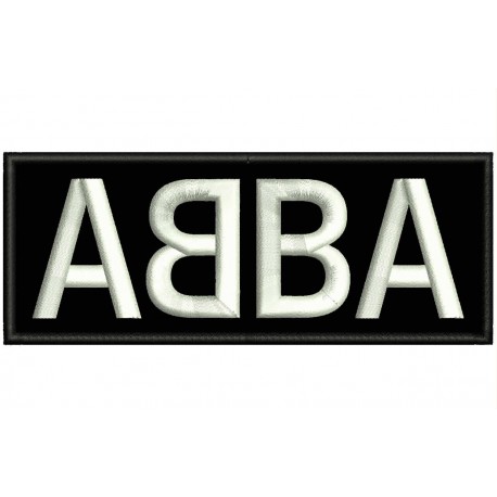 ABBA Embroidered Patch
