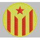 Parche Bordado ESTELADA ROJA (Circular)