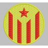 CATALONIA RED ESTELADA Embroidered Patch