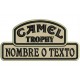 Parche Bordado CAMEL TROPHY (Fondo ARENA)