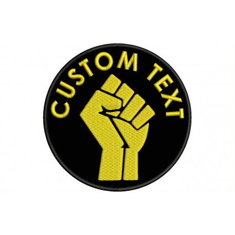 FIST Custom Embroidered Patch