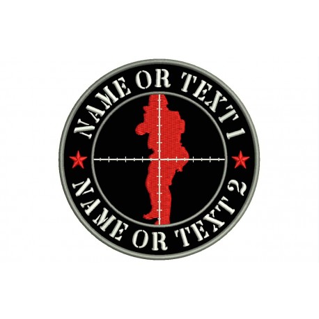 AIRSOFT Custom Embroidered Patch