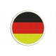 GERMANY FLAG (Circle) Embroidered Patch