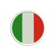 Parche Bordado Bandera ITALIA (Circular)