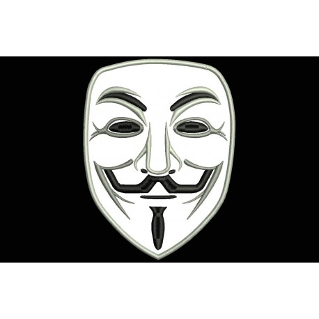 ANONYMOUS Embroidered Patch