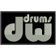 DW DRUMS Embroidered Patch